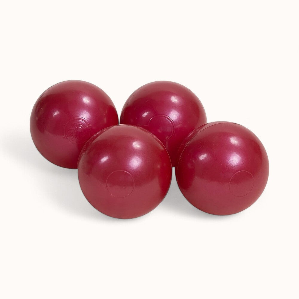 Rote Poolkugeln